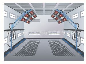 CMT-3000吊顶式烤房专用红外线烤漆